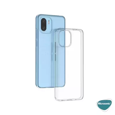 Microsonic Xiaomi Redmi A1 Kılıf Transparent Soft Şeffaf