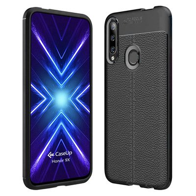 CaseUp Huawei Honor 9X Kılıf Niss Silikon Siyah