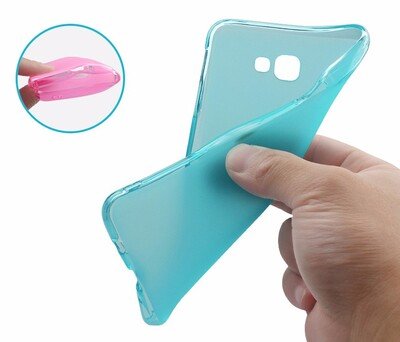 Caseup Samsung Galaxy J5 Prime Kılıf Transparent Soft Pembe