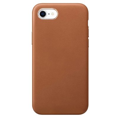 Microsonic Apple iPhone SE 2020 Kılıf Luxury Leather Kahverengi