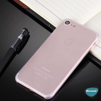 Microsonic Apple iPhone SE 2020 Kılıf Peipe Matte Silicone Siyah