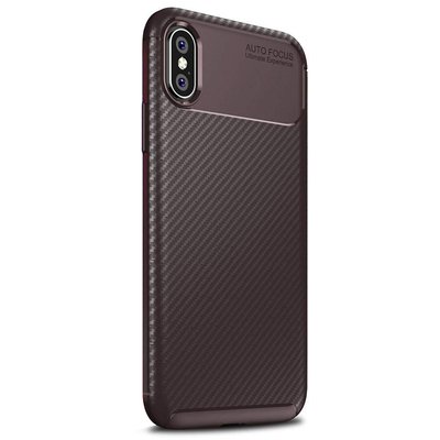 Microsonic Apple iPhone X Kılıf Legion Series Kahverengi