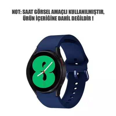 Microsonic Samsung Galaxy Watch 5 Pro 45mm Kordon Solid Silicone Band Petrol Mavisi