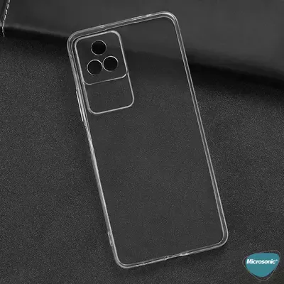 Microsonic Xiaomi Poco F4 Kılıf Transparent Soft Şeffaf