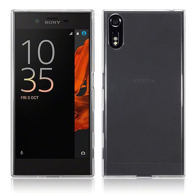 CaseUp Sony Xperia XZ Kılıf Transparent Soft Beyaz