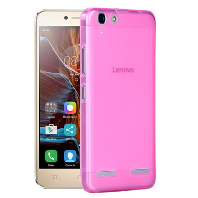 Microsonic Lenovo Vibe K5 Kılıf Transparent Soft Pembe