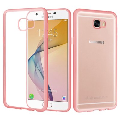 CaseUp Samsung Galaxy J5 Prime Lazer Kesim Silikon Kılıf Rose Gold