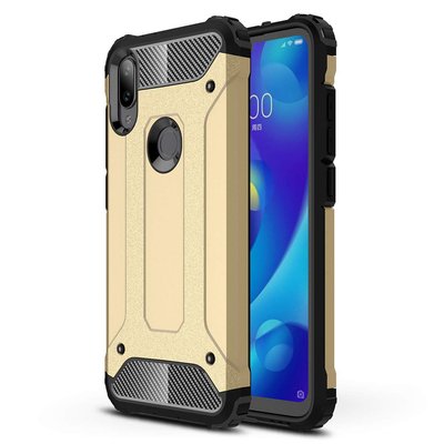 Microsonic Xiaomi Mi Play Kılıf Rugged Armor Gold