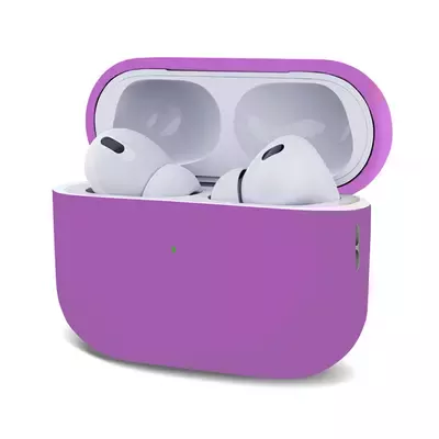 Microsonic AirPods Pro 2.Nesil Kılıf Mat Silikon Lila