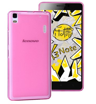 Microsonic Lenovo A7000 Kılıf Transparent Soft Pembe