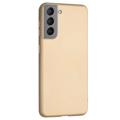 Microsonic Samsung Galaxy S21 Kılıf Matte Silicone Gold