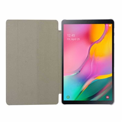 Microsonic Samsung Galaxy Tab A T510 Smart Case Kapaklı Kılıf Mor