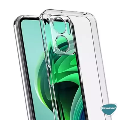 Microsonic Xiaomi Redmi Note 11E Kılıf Transparent Soft Şeffaf