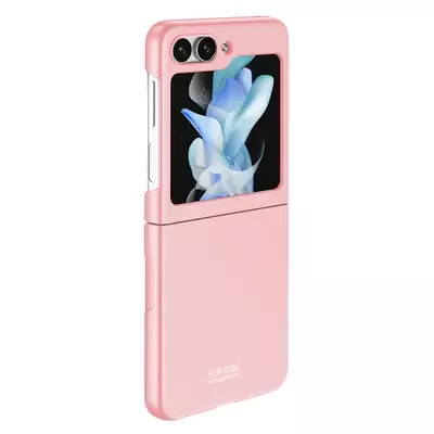 Microsonic Samsung Galaxy Z Flip 5 Kılıf Shape Hard Cover Pembe