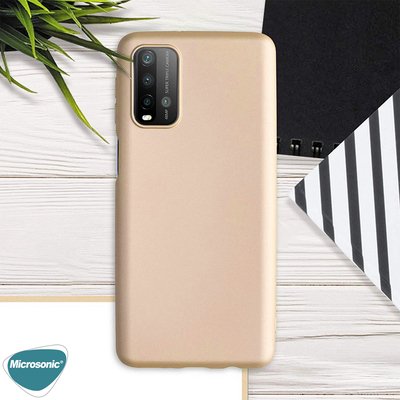 Microsonic Xiaomi Redmi 9T Kılıf Matte Silicone Siyah