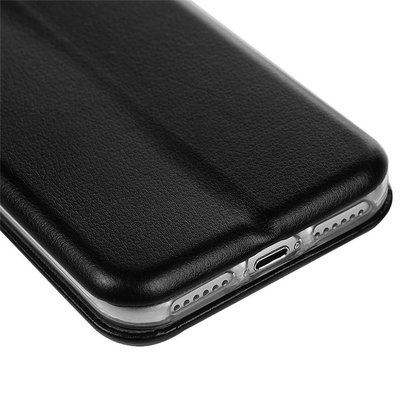 CaseUp Huawei Y7P Kılıf Manyetik Stantlı Flip Cover Siyah