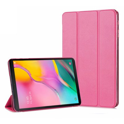 Microsonic Samsung Galaxy Tab A T510 Smart Case Kapaklı Kılıf Pembe