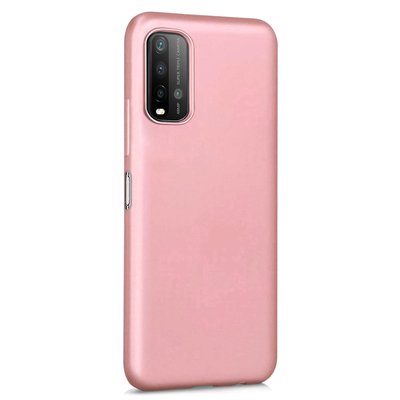 Microsonic Xiaomi Redmi 9T Kılıf Matte Silicone Rose Gold