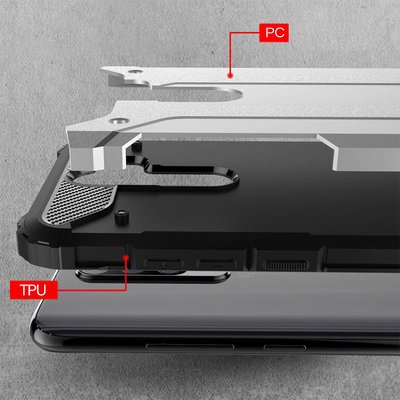 CaseUp Xiaomi Redmi Note 8 Pro Kılıf Tank Kırmızı