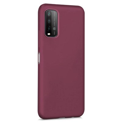 Microsonic Xiaomi Redmi 9T Kılıf Matte Silicone Mor