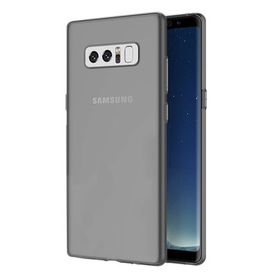 Microsonic Samsung Galaxy Note 8 Kılıf Transparent Soft Siyah