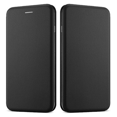 CaseUp Huawei P40 Lite Kılıf Manyetik Stantlı Flip Cover Siyah