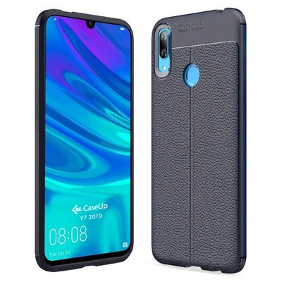 CaseUp Huawei Y7 2019 Kılıf Niss Silikon Lacivert