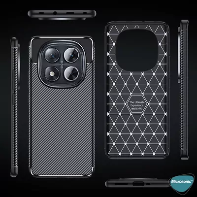 Microsonic Xiaomi Redmi Note 14 Pro 4G Kılıf Legion Series Siyah