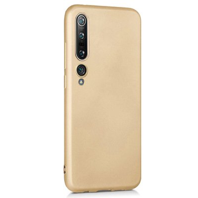 Microsonic Xiaomi Mi 10 Pro Kılıf Matte Silicone Gold