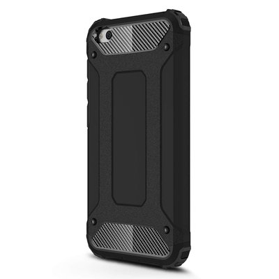 Microsonic Xiaomi Redmi Go Kılıf Rugged Armor Siyah