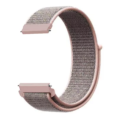 Microsonic Garmin Venu Hasırlı Kordon Woven Sport Loop Rose Gold