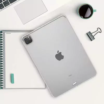 Microsonic Apple iPad Pro 11`` 2022 4. Nesil Kılıf (A2759-A2435-A2761-A2762) Transparent Soft Şeffaf