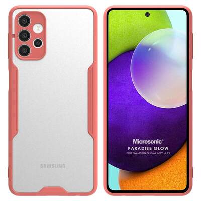 Microsonic Samsung Galaxy A52S Kılıf Paradise Glow Pembe