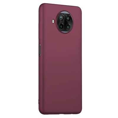 Microsonic Xiaomi Redmi Note 9 Pro 5G Kılıf Matte Silicone Mor