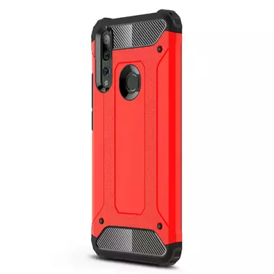 Microsonic Huawei Y9 Prime 2019 Kılıf Rugged Armor Kırmızı