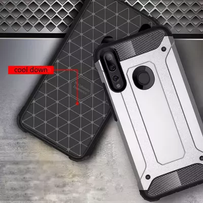 Microsonic Huawei Y9 Prime 2019 Kılıf Rugged Armor Kırmızı