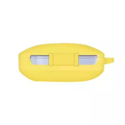 Microsonic Xiaomi Redmi Buds 5 Kılıf Askılı Mat Silikon Sarı