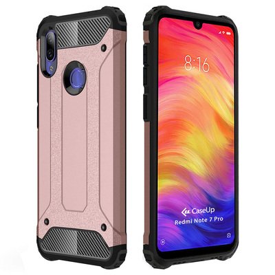 CaseUp Xiaomi Redmi Note 7 Pro Kılıf Tank Rose Gold