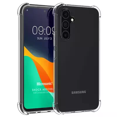 Microsonic Samsung Galaxy A54 Kılıf Anti Shock Silikon Şeffaf