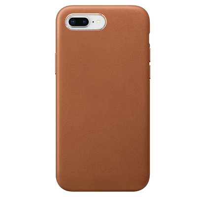 Microsonic Apple iPhone 7 Plus Kılıf Luxury Leather Kahverengi