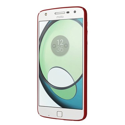 Microsonic Motorola Moto Z Play Kılıf Premium Slim Kırmızı