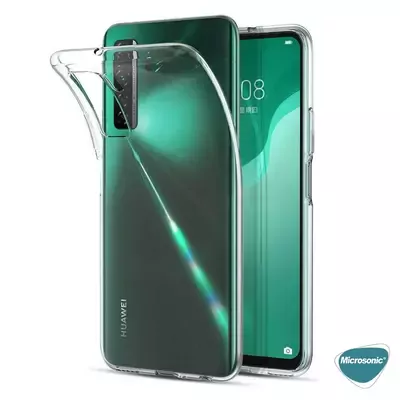 Microsonic Huawei P40 Lite 5G Kılıf Transparent Soft Şeffaf