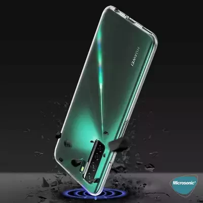 Microsonic Huawei P40 Lite 5G Kılıf Transparent Soft Şeffaf