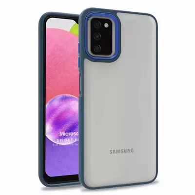 Microsonic Samsung Galaxy A03S Kılıf Bright Planet Lacivert