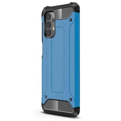 Microsonic Samsung Galaxy A13 4G Kılıf Rugged Armor Mavi