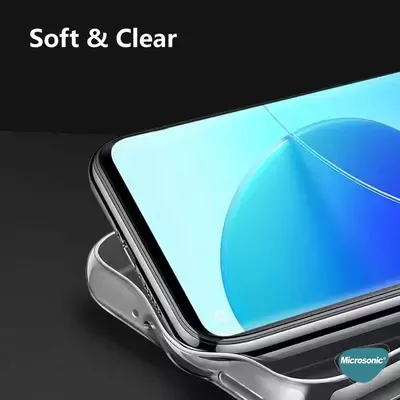 Microsonic Xiaomi Mi 13T Pro Kılıf Transparent Soft Şeffaf