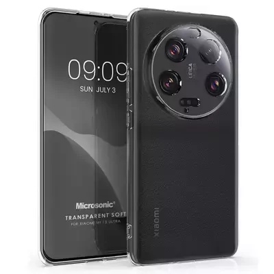 Microsonic Xiaomi Mi 13 Ultra Kılıf Transparent Soft Şeffaf