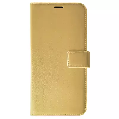 Microsonic Samsung Galaxy S23 Kılıf Delux Leather Wallet Gold