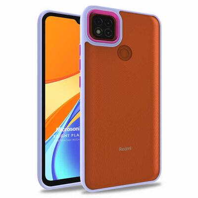 Microsonic Xiaomi Redmi 9C Kılıf Bright Planet Lila