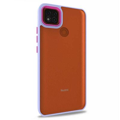 Microsonic Xiaomi Redmi 9C Kılıf Bright Planet Lila